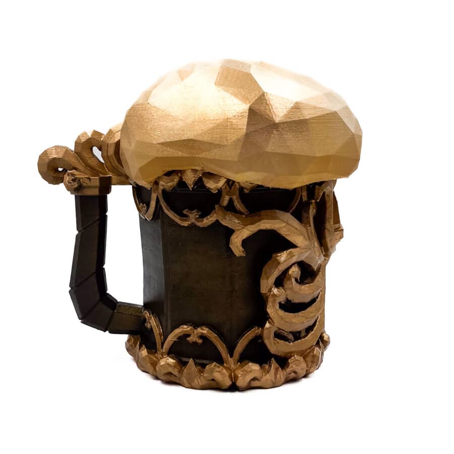 Oily Oaf Brew Supporter Edition Mug Deep Rock Galactic Replica Prop