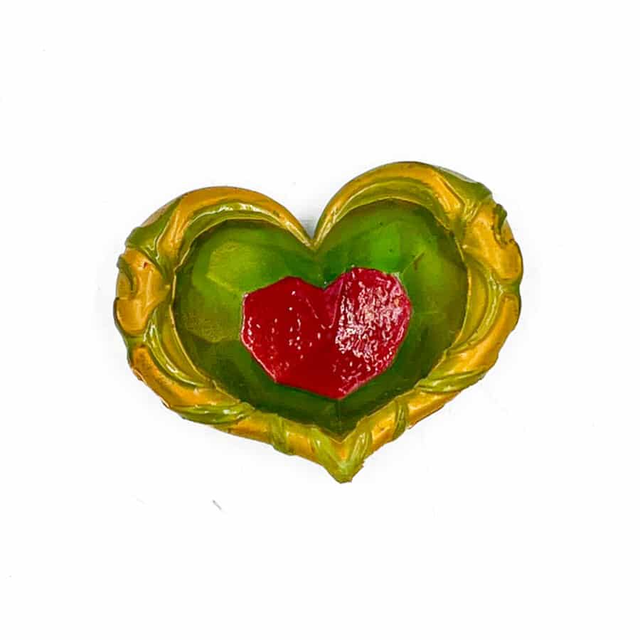 Custom-made Piece of Heart from Zelda - Exquisite, Hand-Painted Prop.