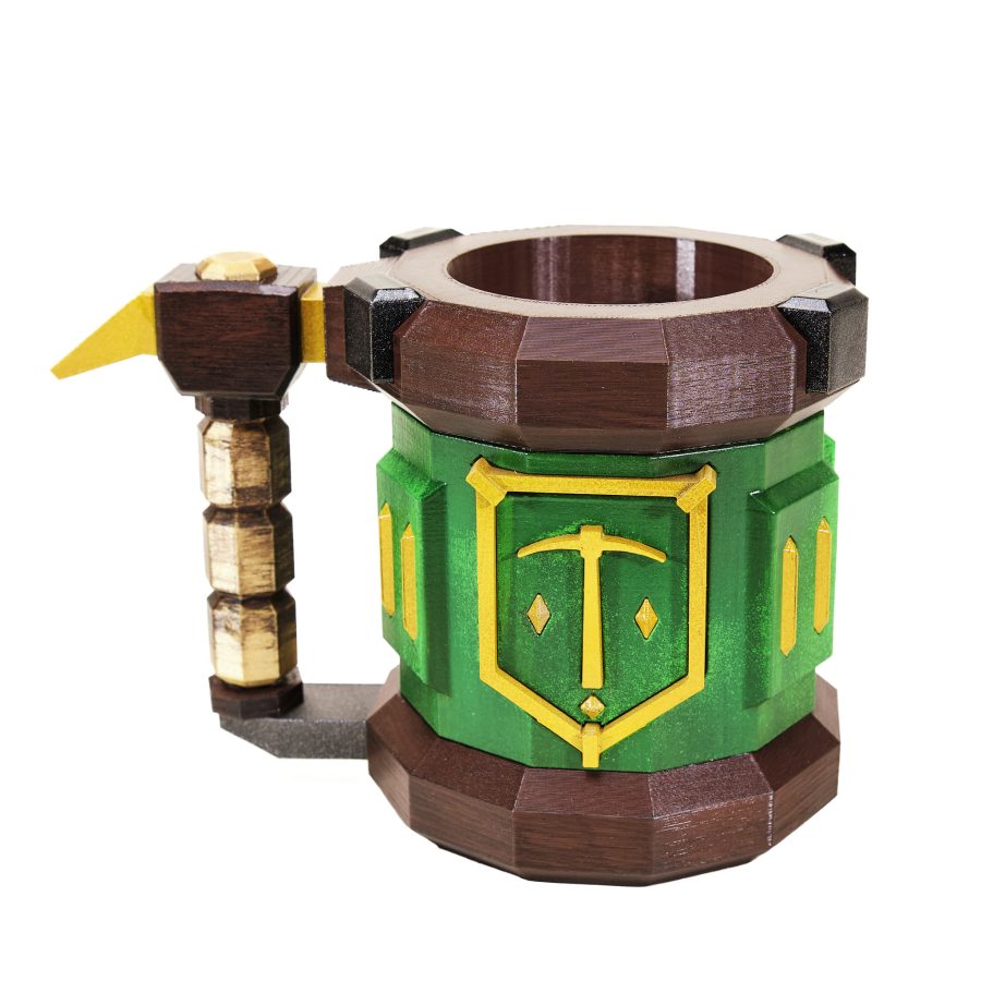 Pots O` Gold Mug replica prop from Team Deep Rock Galactic by Blasters4Masters