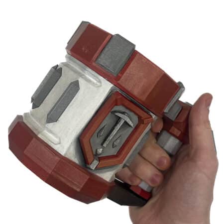 Red Rock Blaster Mug - Deep Rock Galactic prop replica by blasters4masters (1)