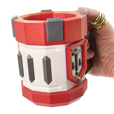 Red Rock Blaster Mug replica prop Deep Rock Galactic by Blasters4Masters 9