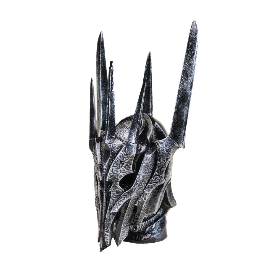 Sauron`s Helmet sculpture replica prop from The Lord of the Rings by Blasters4Masters