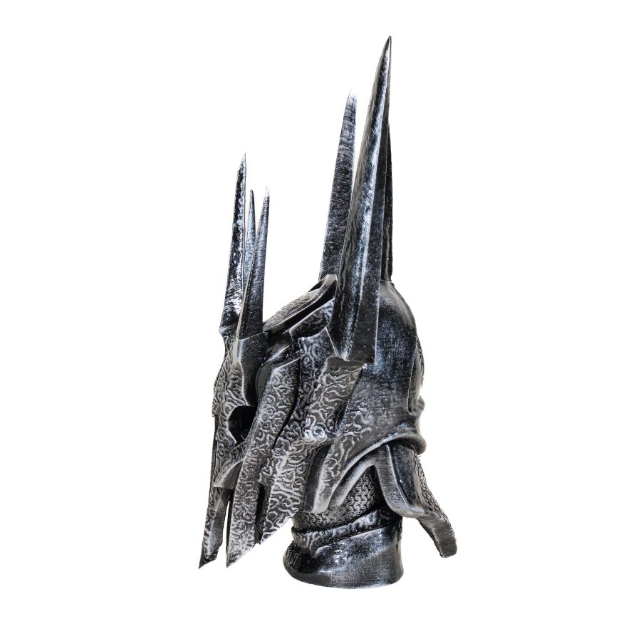Sauron`s Helmet sculpture replica prop from The Lord of the Rings by Blasters4Masters