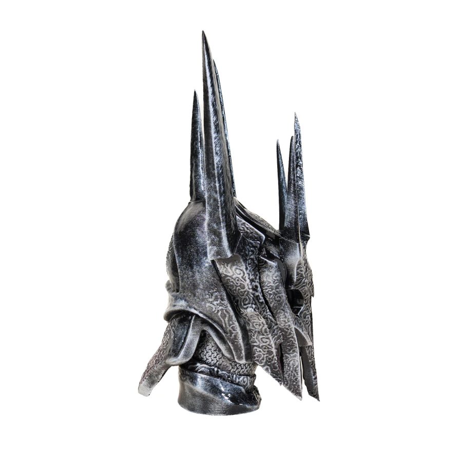 Sauron`s Helmet sculpture replica prop from The Lord of the Rings by Blasters4Masters