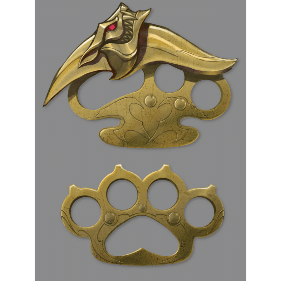 Sett Brass Knuckles prop replica League of Legends