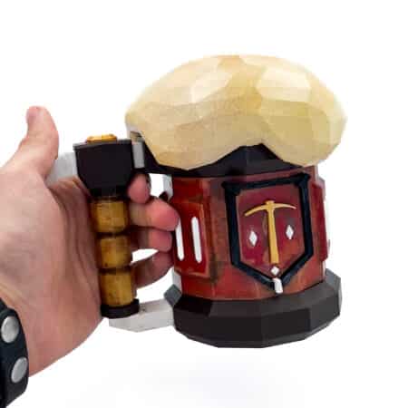 Slayer Stout Mug prop from Deep Rock Galactic by Blasters4Masters