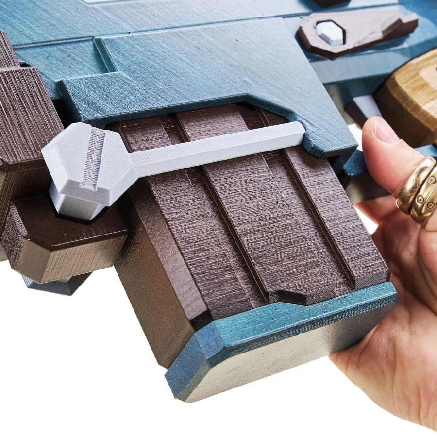 Subata 120 replica prop from Deep Rock Galactic by Blasters4Masters