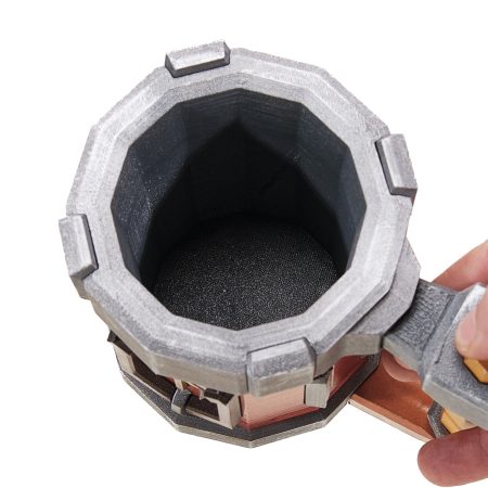 Tunnel rat mug prop replica from Deep Rock Galactic by Blasters4Masters