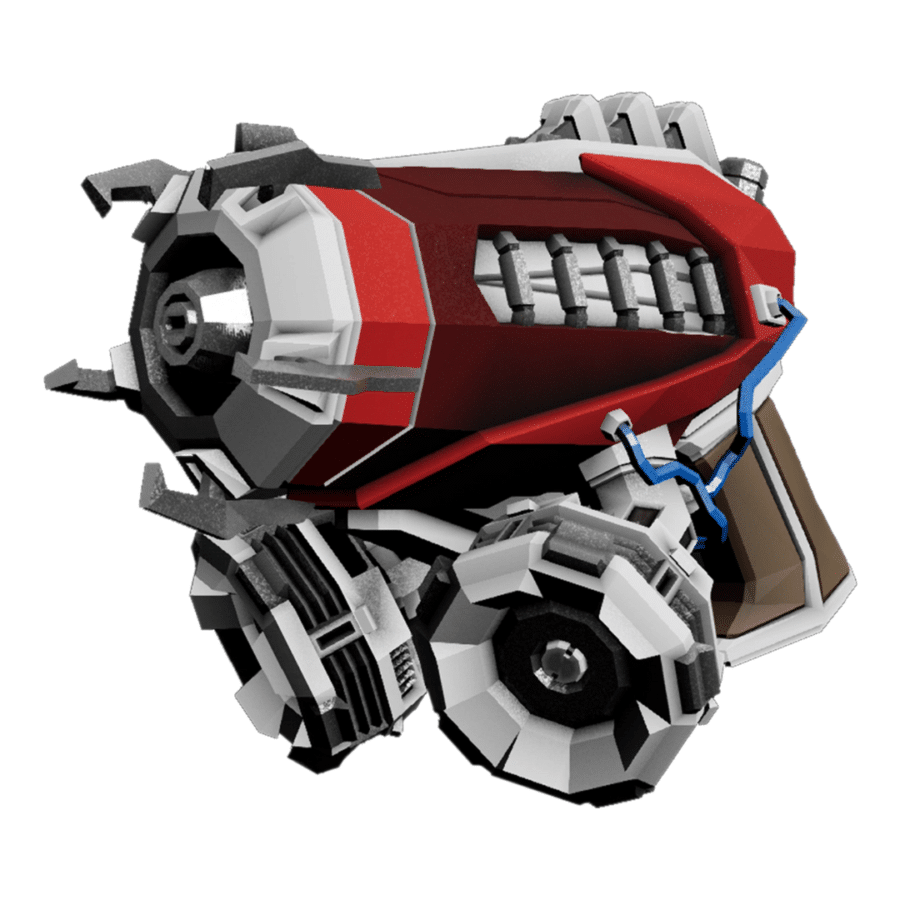 Experimental Plasma Charger prop replica Deep Rock Galactic