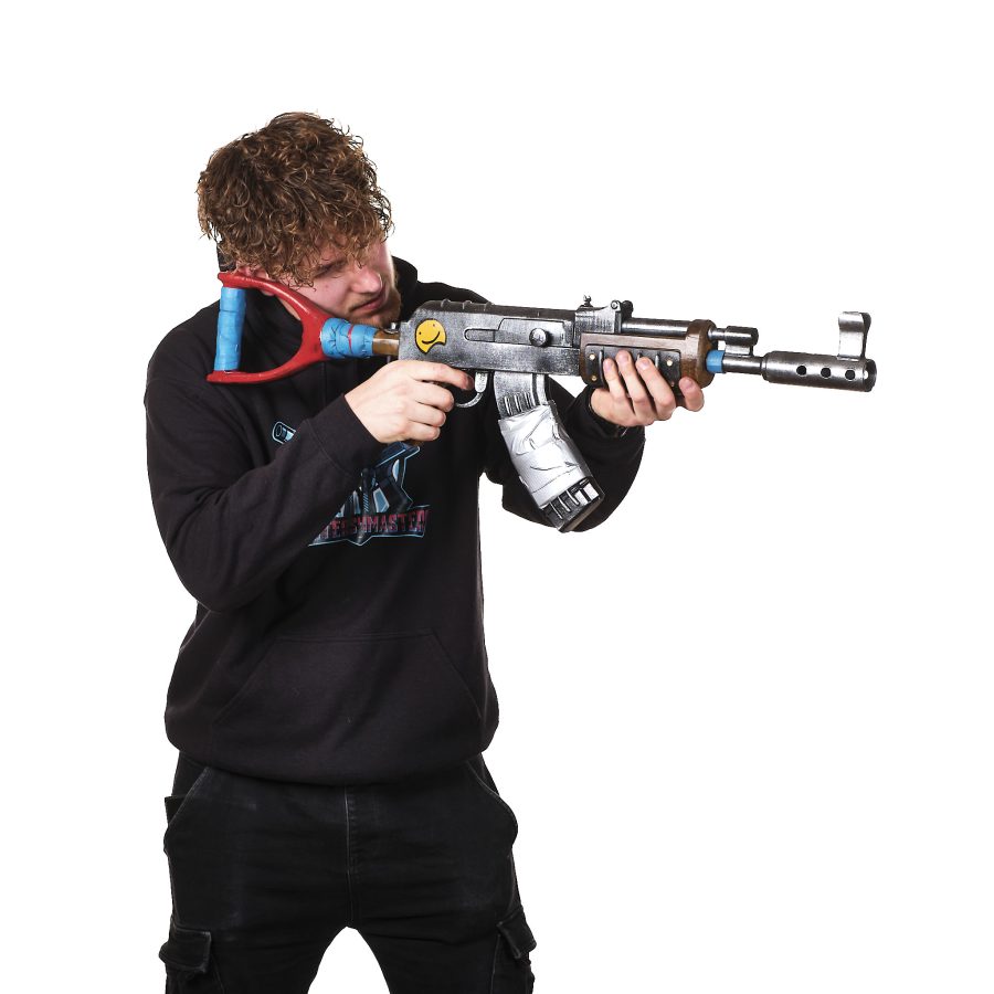 Assault Rifle replica prop from Rust by Blasters4Masters