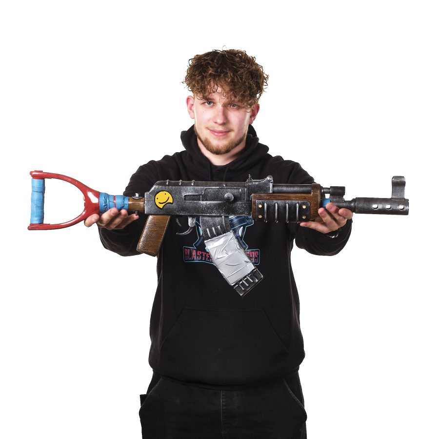 Assault Rifle replica prop from Rust by Blasters4Masters