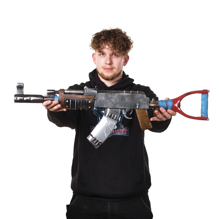 Assault Rifle replica prop from Rust by Blasters4Masters