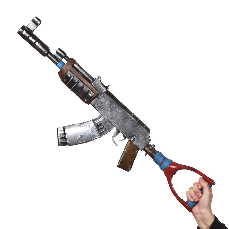 Assault Rifle replica prop from Rust by Blasters4Masters