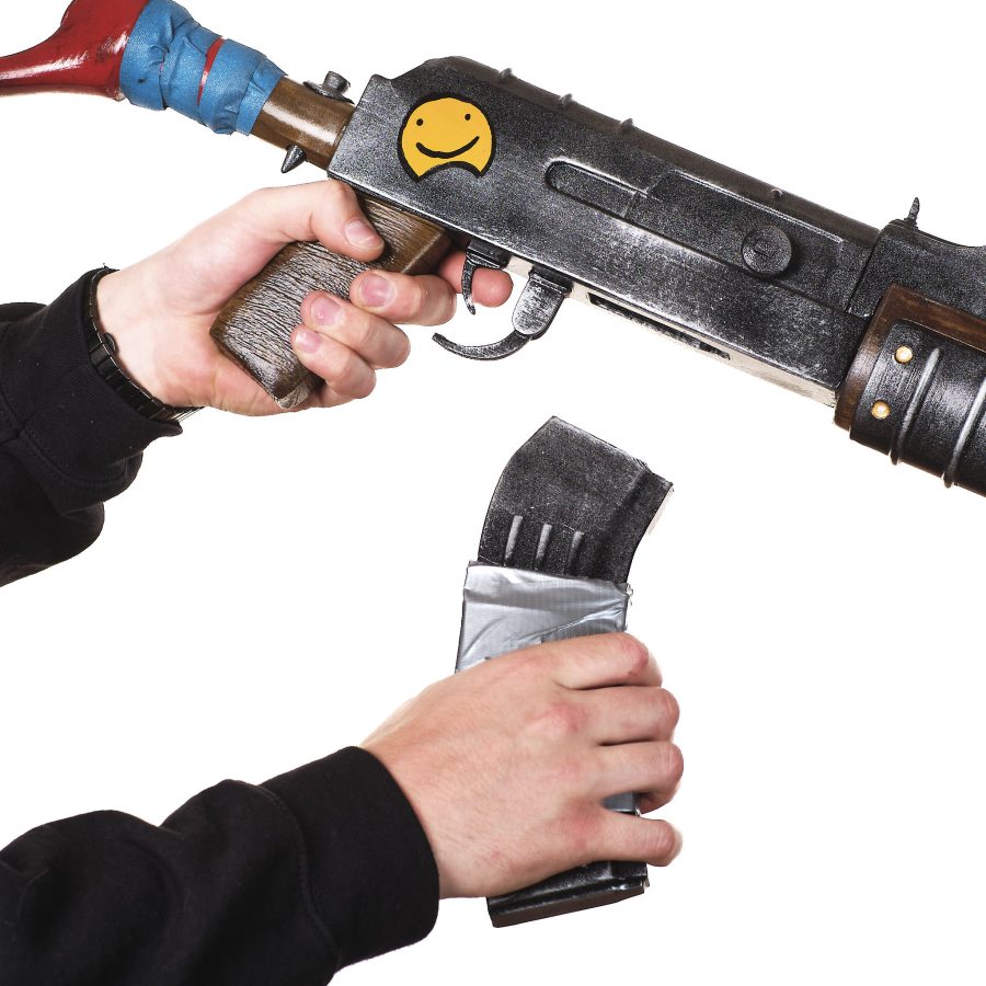 Assault Rifle replica prop from Rust by Blasters4Masters