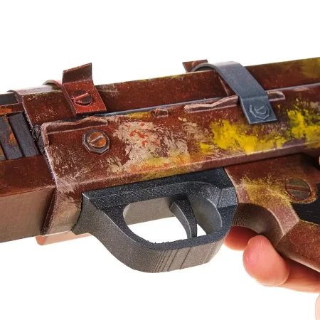 Bandit Heavy Pistal Replica Prop From Borderlands 2 By Blasters4Masters 3