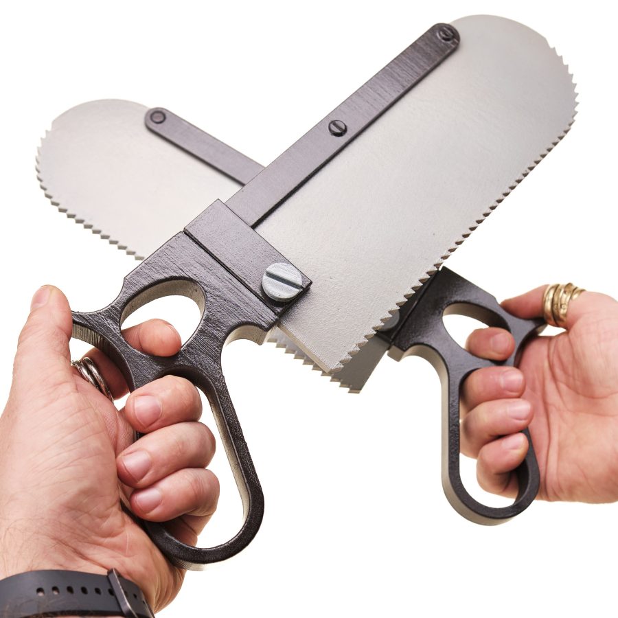 Bonesaw replica prop from Team Fortress 2 by Blasters4Masters