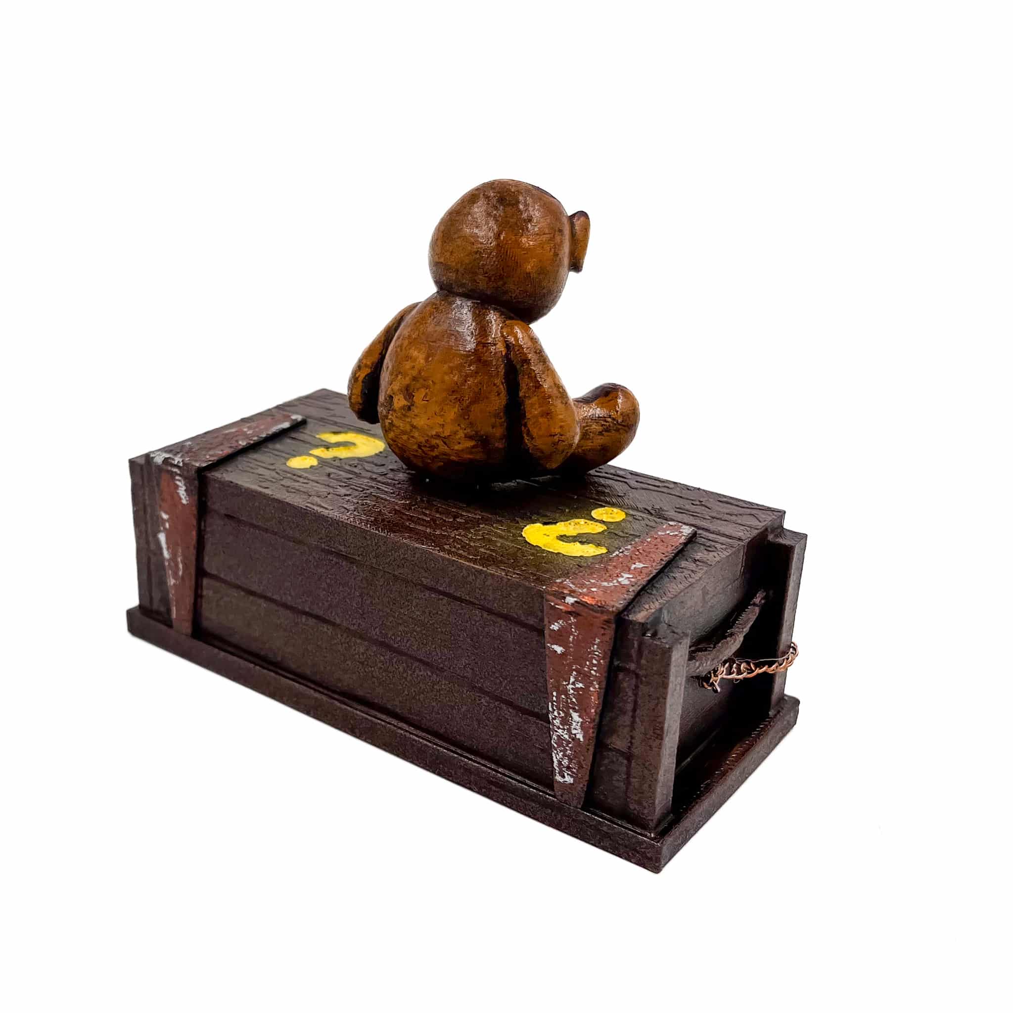 Embodying COD Zombies lore: Detailed Mystery Box and Teddy Bear Miniature