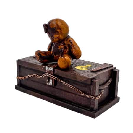 Embodying COD Zombies lore: Detailed Mystery Box and Teddy Bear Miniature