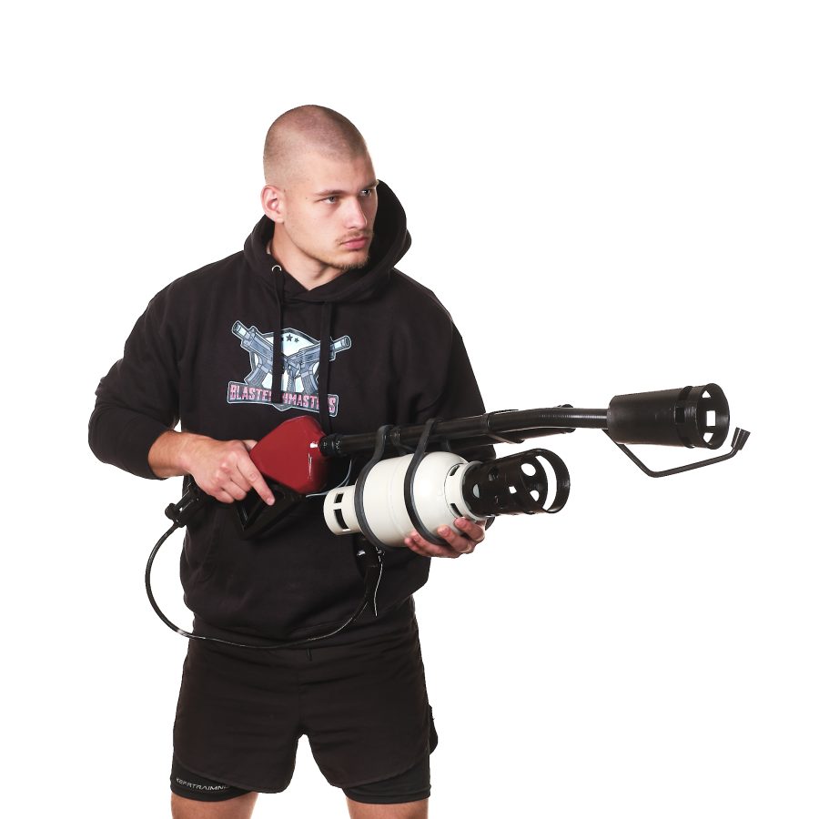 Flame Thrower prop replica from Team Fortress 2 by Blasters4Masters