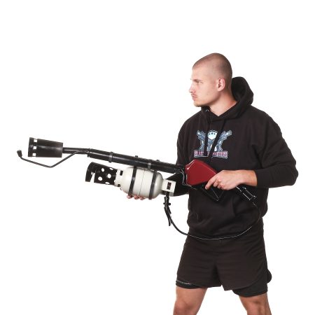 Flame Thrower prop replica from Team Fortress 2 by Blasters4Masters