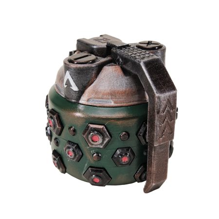 Frag grenade prop replica from Apex Legends by Blasters4Masters