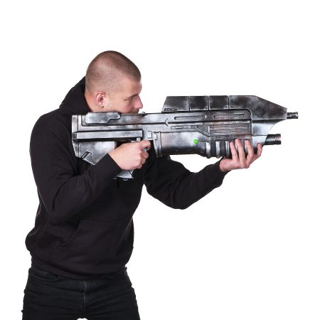 MA5B Assault Rifle replica prop from Halo Combat Evolved by Blasters4Masters