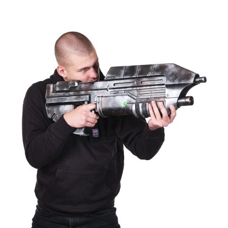 MA5B Assault Rifle replica prop from Halo Combat Evolved by Blasters4Masters