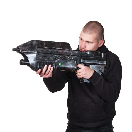 MA5B Assault Rifle replica prop from Halo Combat Evolved by Blasters4Masters