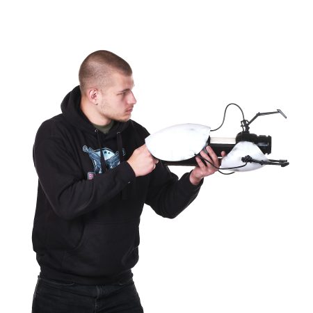 Portal Gun Handheld Portal Device replica prop from Portal 2 by Blasters4Masters