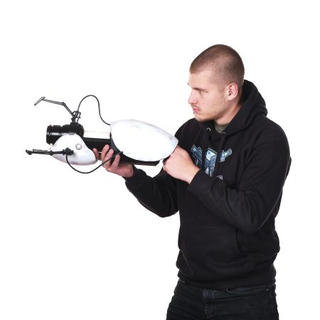 Portal Gun Handheld Portal Device replica prop from Portal 2 by Blasters4Masters