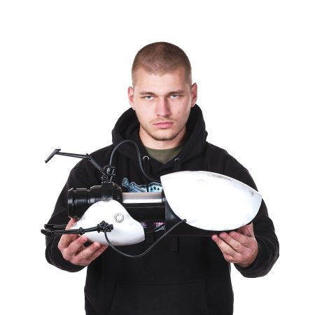 Portal Gun Handheld Portal Device replica prop from Portal 2 by Blasters4Masters