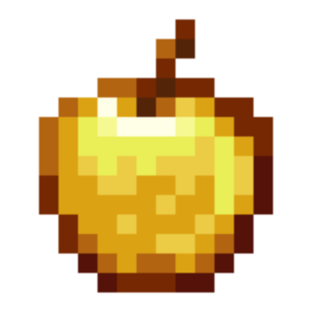 Golden Apple prop replica Minecraft
