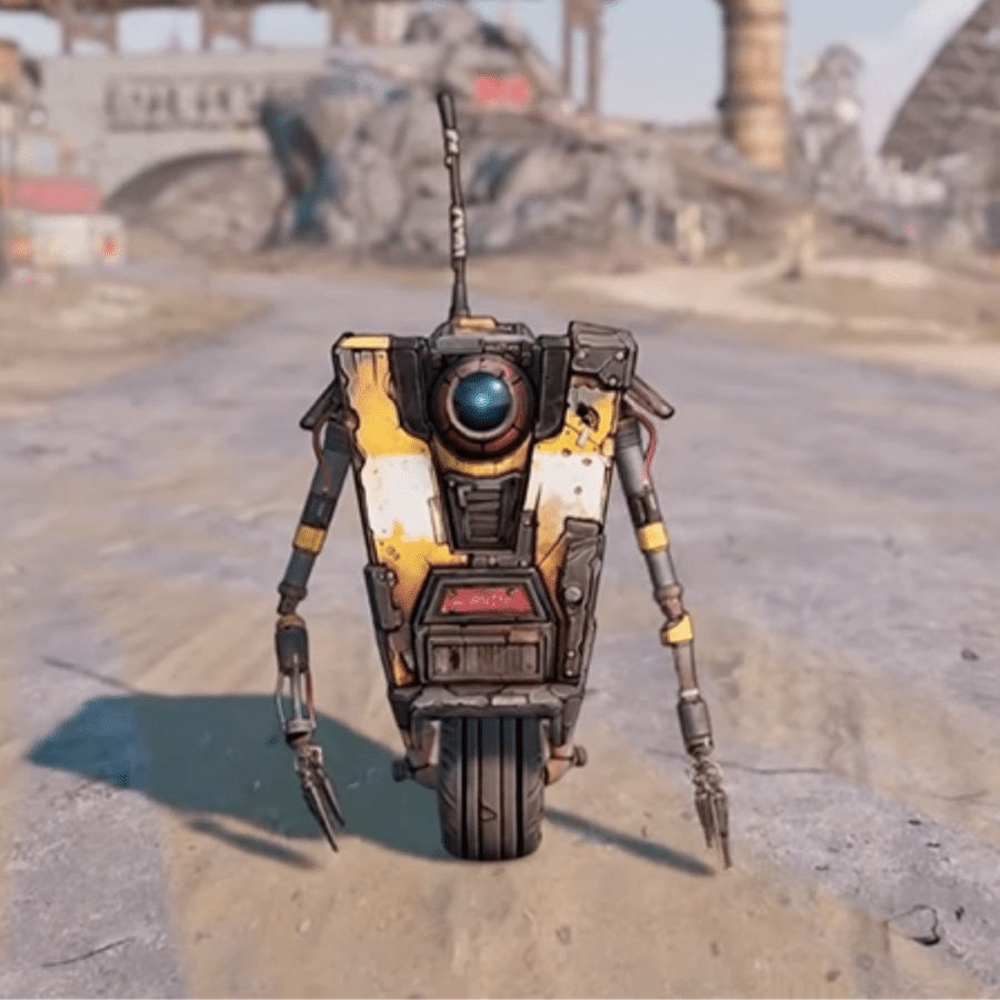 Claptrap prop replica Borderlands 3