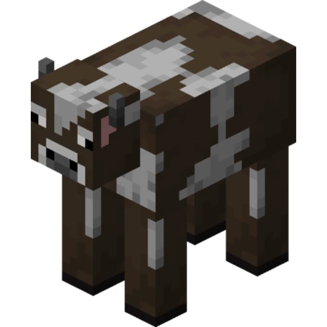 Cow prop replica Minecraft