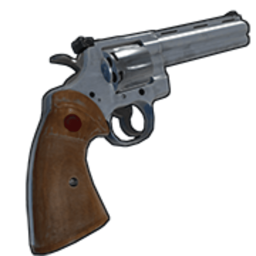 Python Revolver prop replica Rust