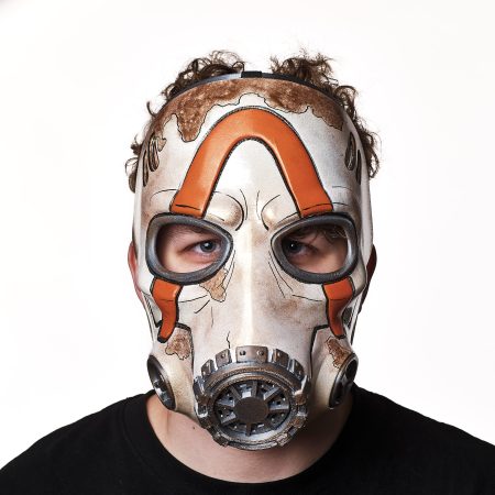 Psycho mask replica prop from Borderlands by Blasters4Masters