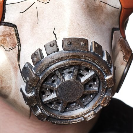 Psycho mask replica prop from Borderlands by Blasters4Masters