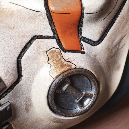 Psycho mask replica prop from Borderlands by Blasters4Masters