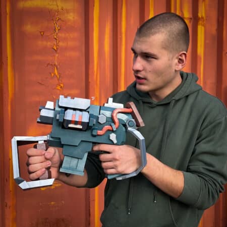 Stubby Voltaic SMG prop replica Deep Rock Galactic by Blasters4Masters