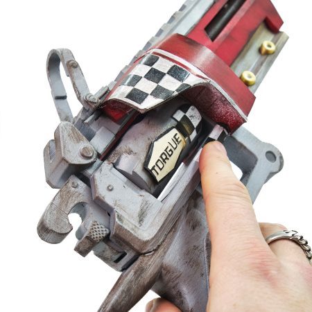 Torgue hand cannon prop replica from Borderlands 2 by Blasters4Masters