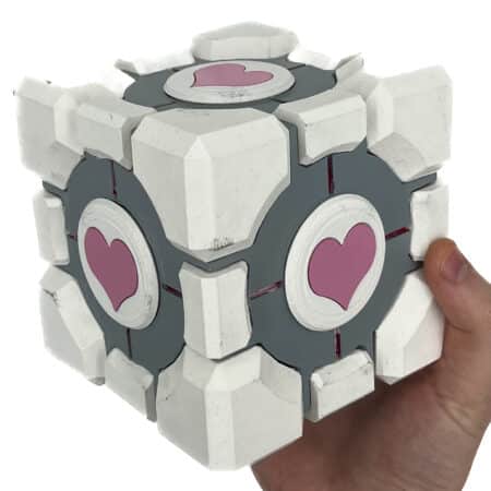 Weighted Companion cube prop replica By Blasters4masters (