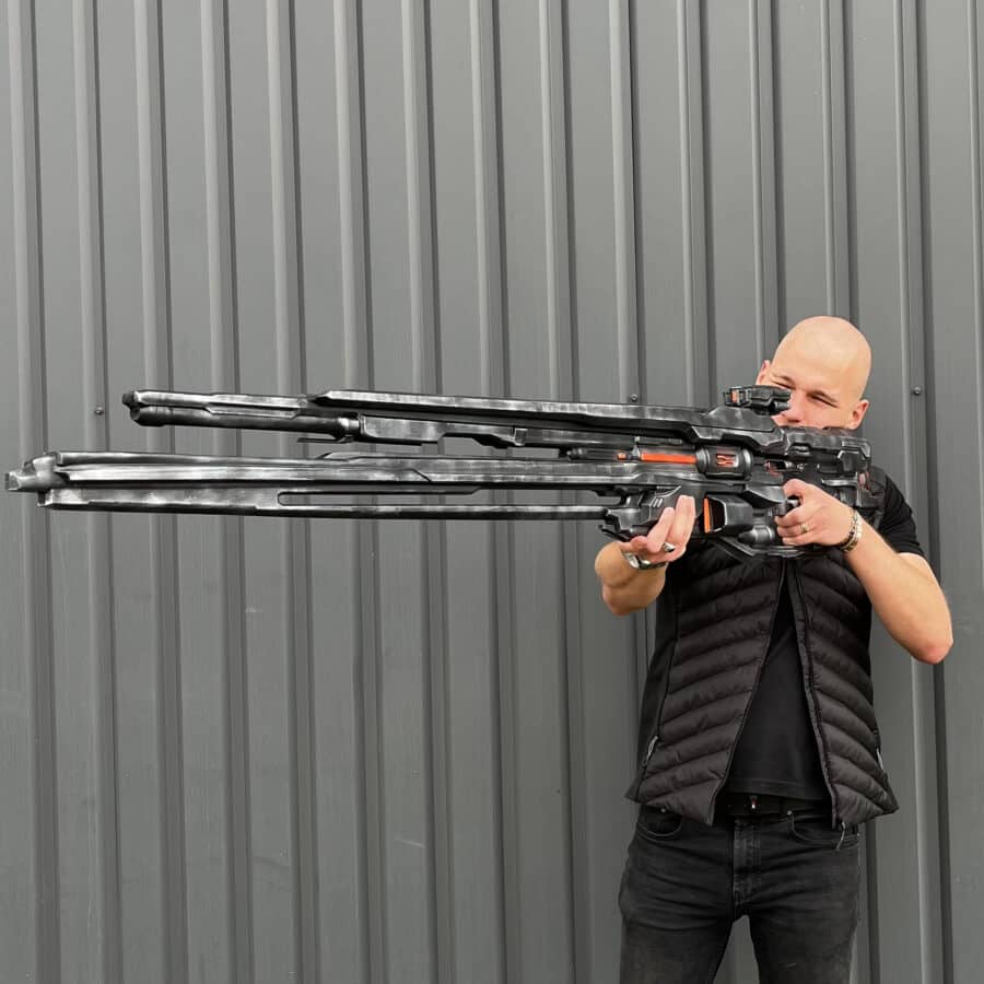 Z-750 Binary Rifle - Halo 4 prop replica by blasters4masters (1)