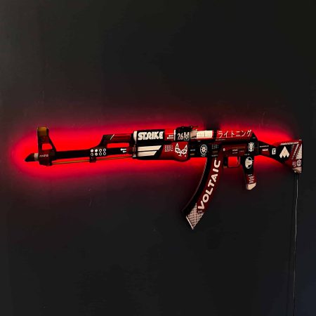 AK 47 Bloodsport RGB Wall Art – CS GO