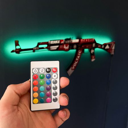 AK 47 Bloodsport RGB Wall Art – CS GO