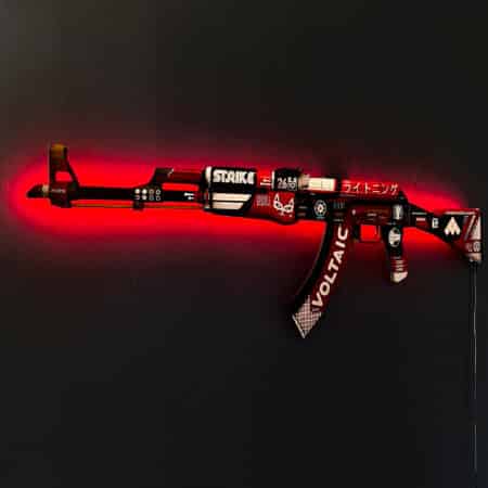 AK 47 Bloodsport RGB Wall Art – CS GO