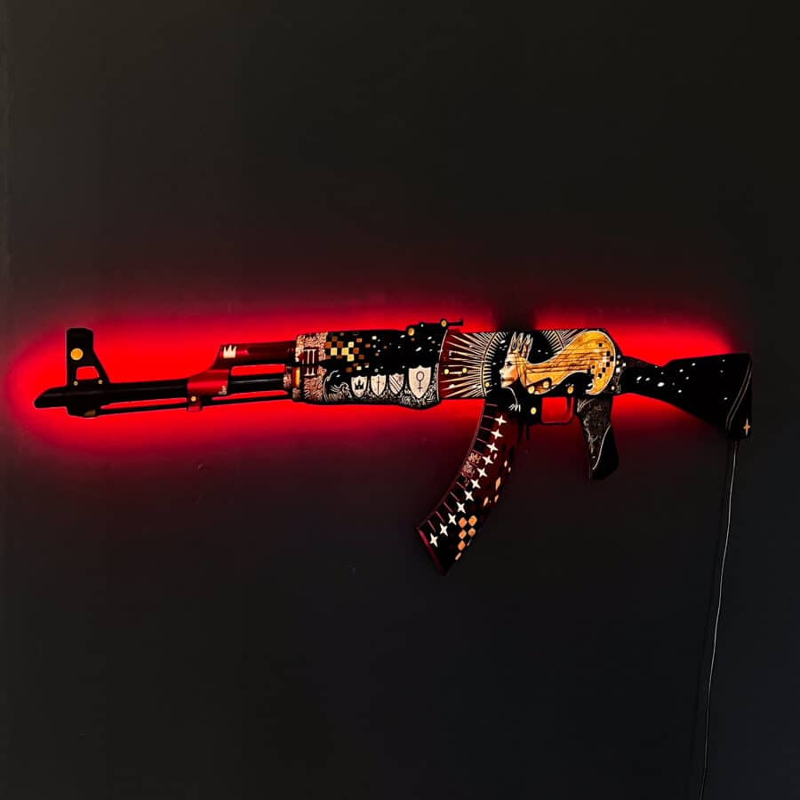 AK 47 Empress RGB Wall Art – CS GO - Blasters4Masters