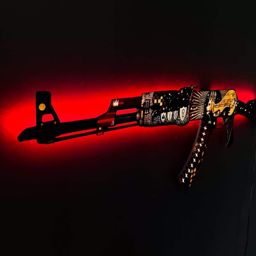 AK 47 Empress RGB Wall Art – CS GO - Blasters4Masters