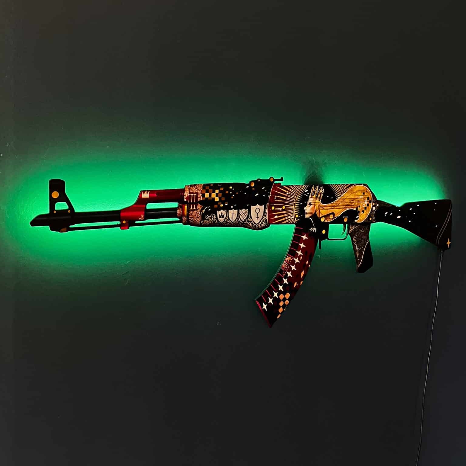 AK 47 Empress RGB Wall Art – CS GO - Blasters4Masters
