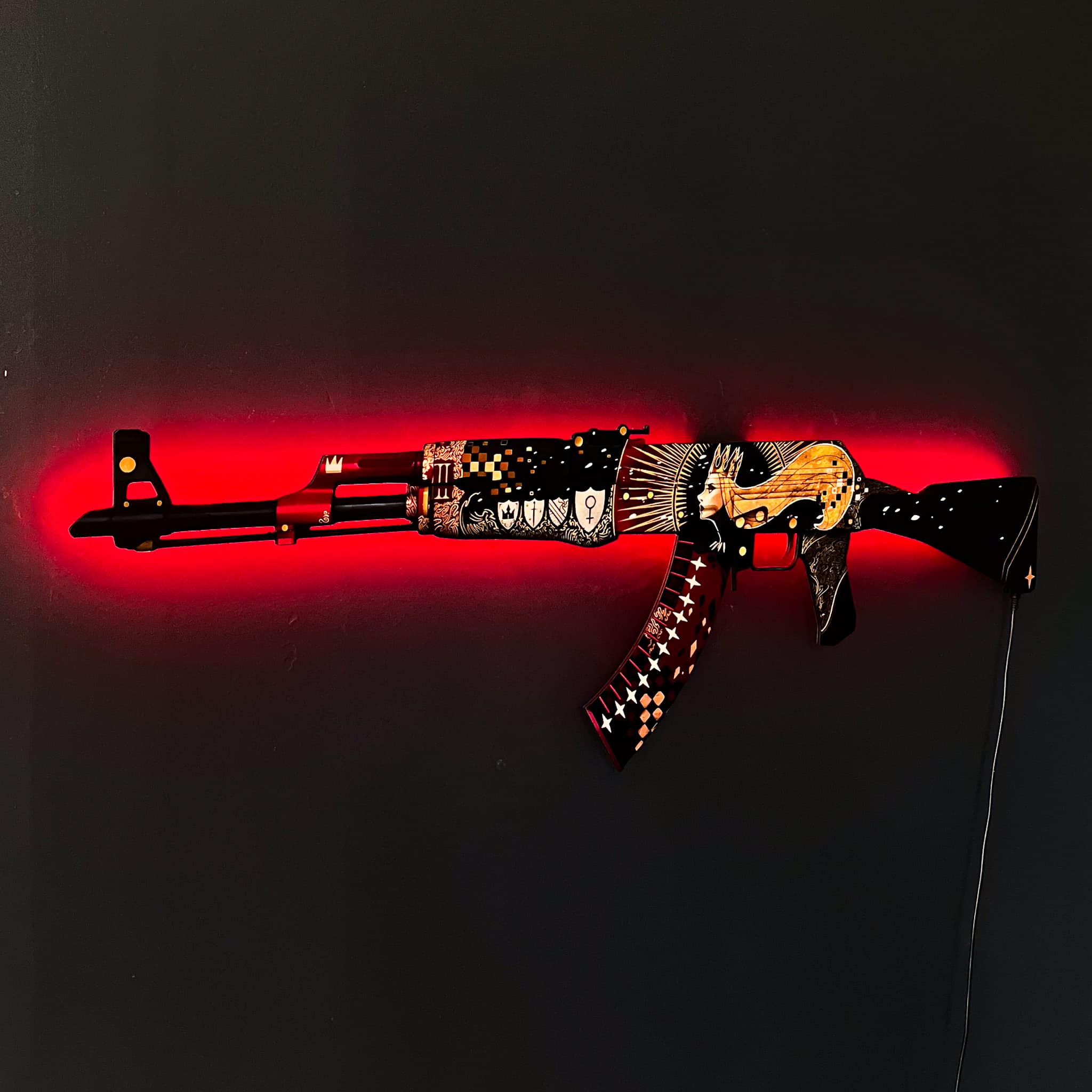 AK 47 Empress RGB Wall Art – CS GO