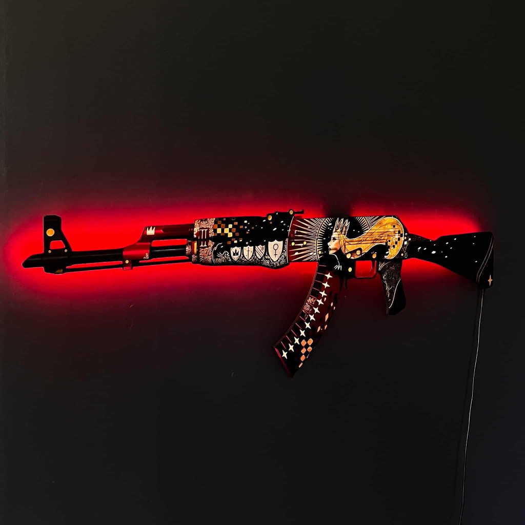AK 47 Empress RGB Wall Art – CS GO - Blasters4Masters